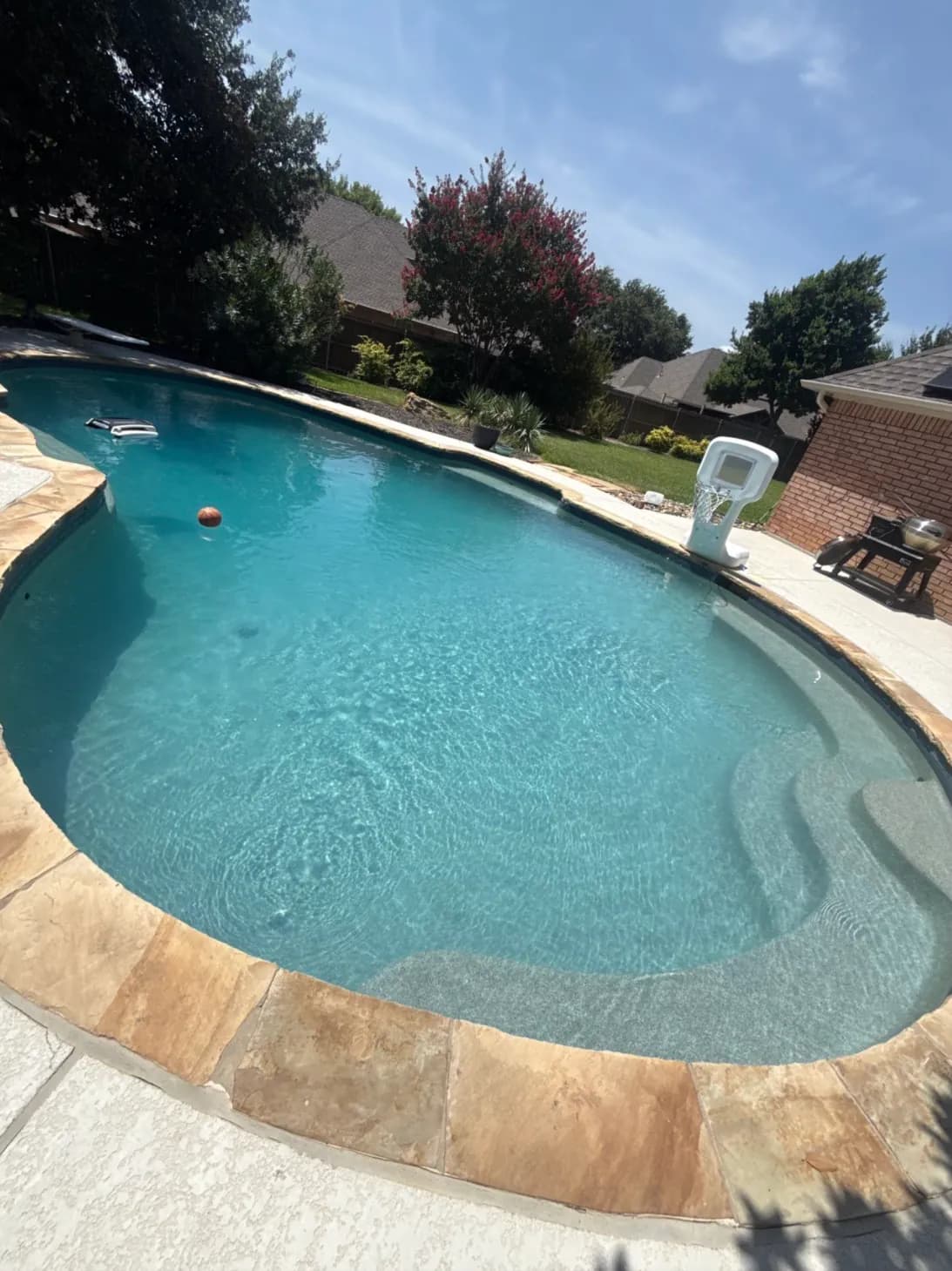 Pool service project by Buff Pools in Colleyville, Texas