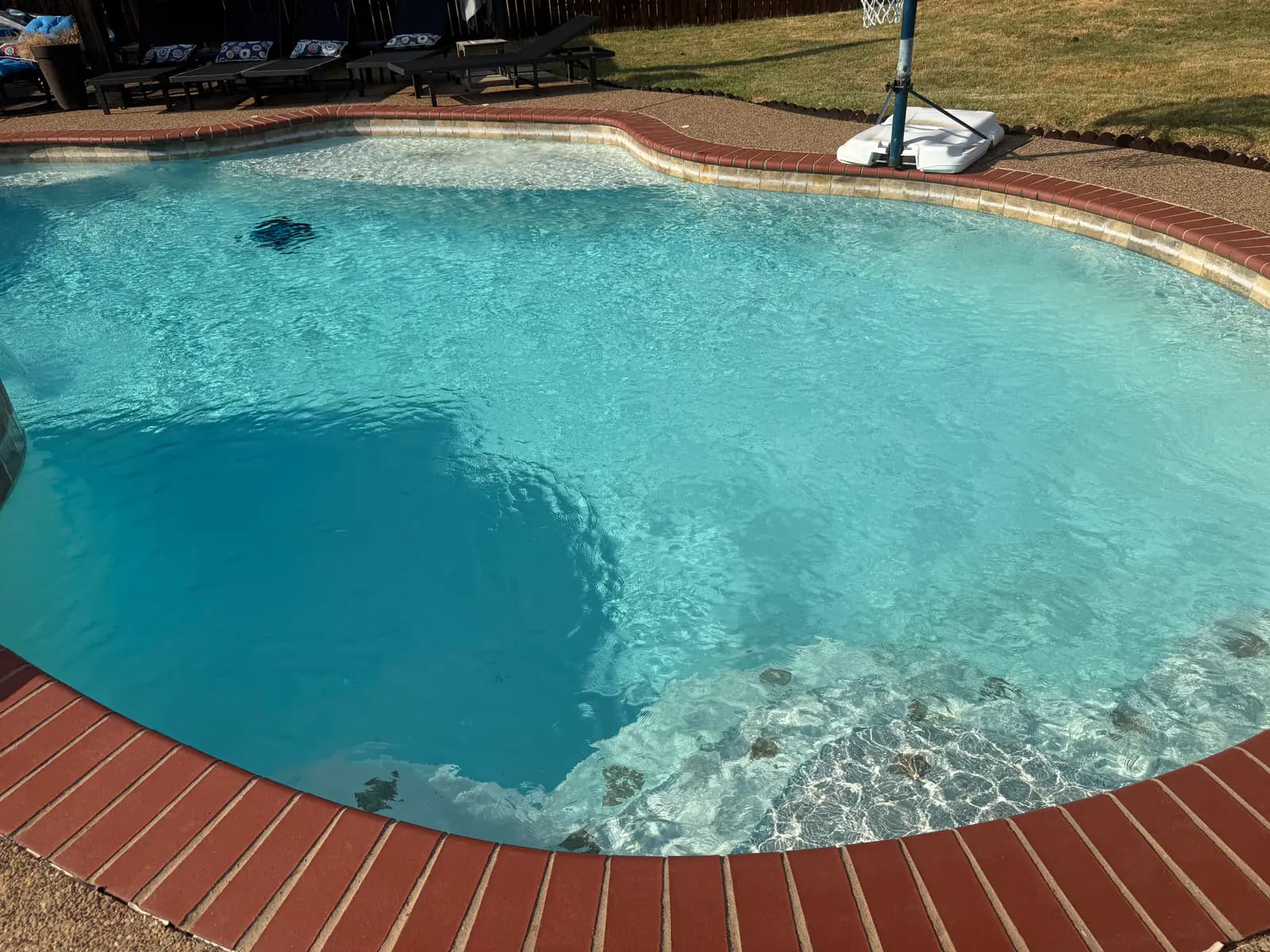 Pool service project by Buff Pools in Colleyville, Texas